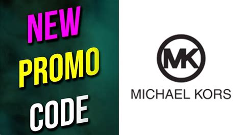 michael kors rabattcode 2023|michael kors first order promo code.